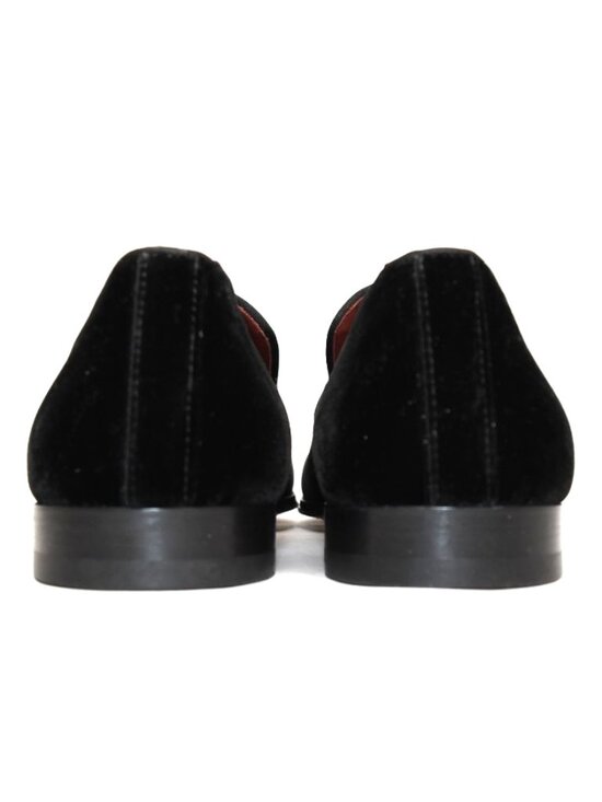New! Magnanni Dorio Venetian Velvet Grosgrain Piping Slip-On 10.5 US DD534 12475 main image 6